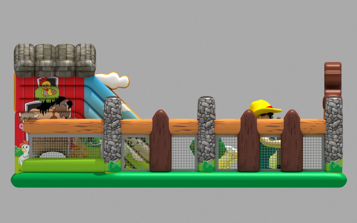 minyefunfactory's tweet image. Add some fun to your outdoor events with the MinyeFun Farming Slide Big!
6.5x9.5x4m
0.55mm PVC material
Powered by 2 x 1100W blowers
Perfect for fairs, birthday parties, and festivals!
#MinyeFun #InflatableSlide #FarmingSlide #OutdoorFun #EventEntertainment