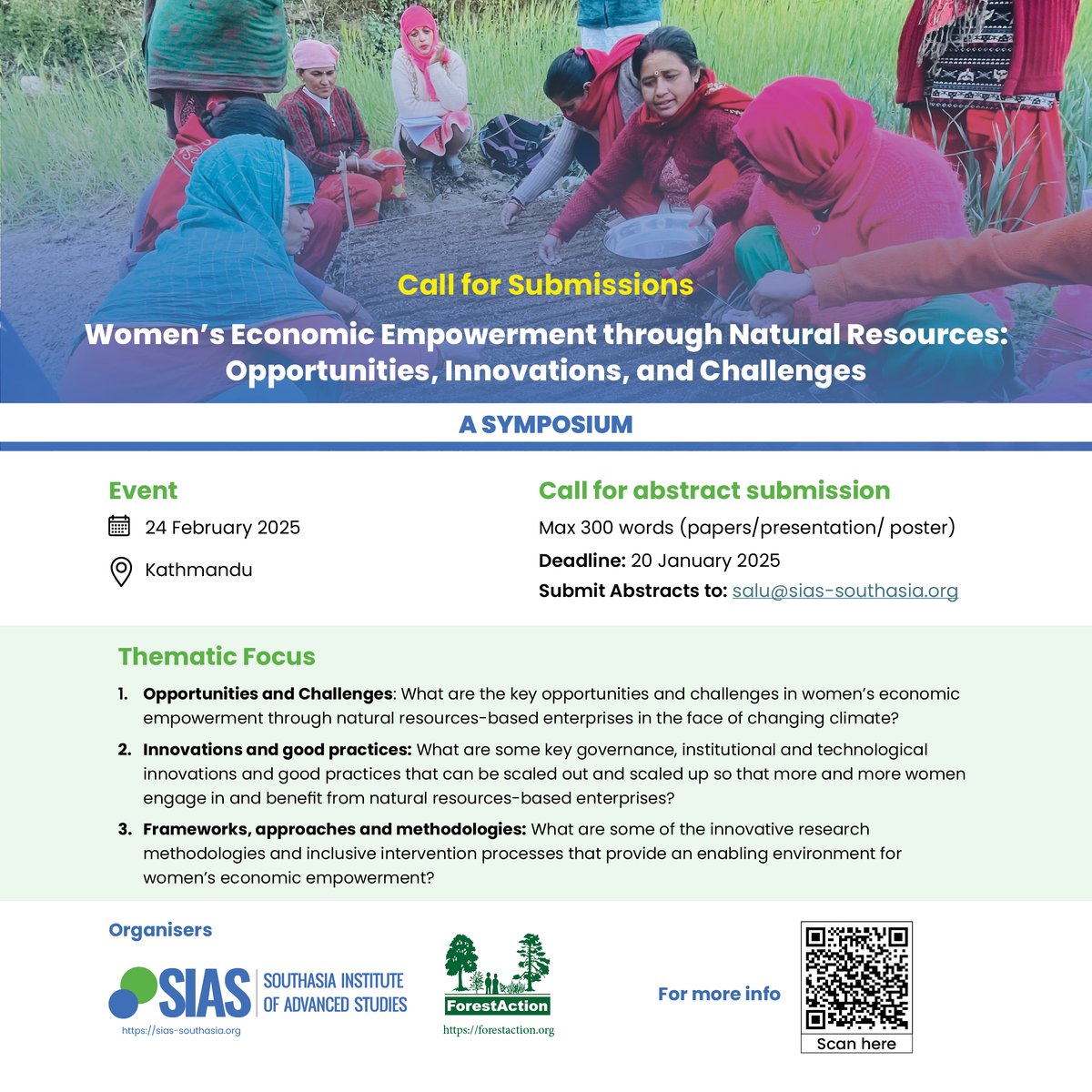 📅 Deadline Extended
The deadline for the abstract submission (papers/presentation/ poster) has been extended to 20 January 2025. 📅

More at: tinyurl.com/Call-for-Submi…