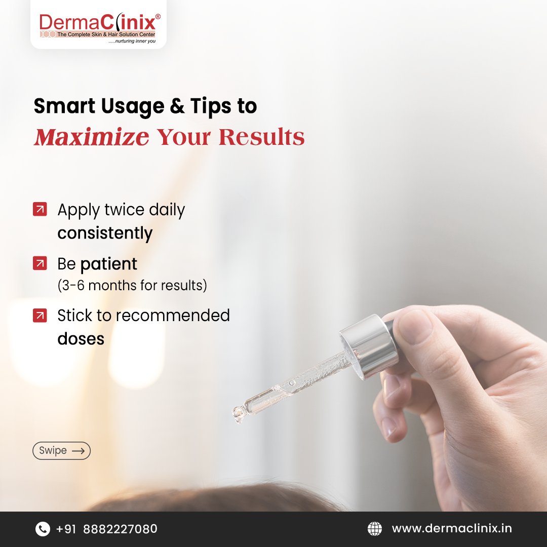 dermaclinix_dl's tweet photo. Using Minoxidil for Hair Growth?

Do you know the right frequency of usage? 
Let us understand together.

Book your consultation today.

Call/WhatsApp us at +91 8882227080 for consultation

For more, visit: https://t.co/xURMDZLUK9

#HairCare #HairLoss #HealthyHair #BaldingJourney https://t.co/rzQmnSSmcE