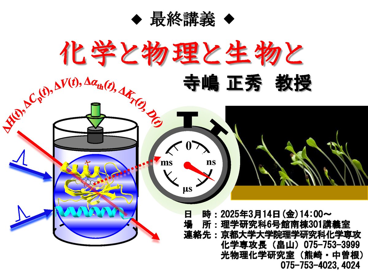 京都大学 理学研究科 化学専攻 (@KyotoUChem) / Posts / X