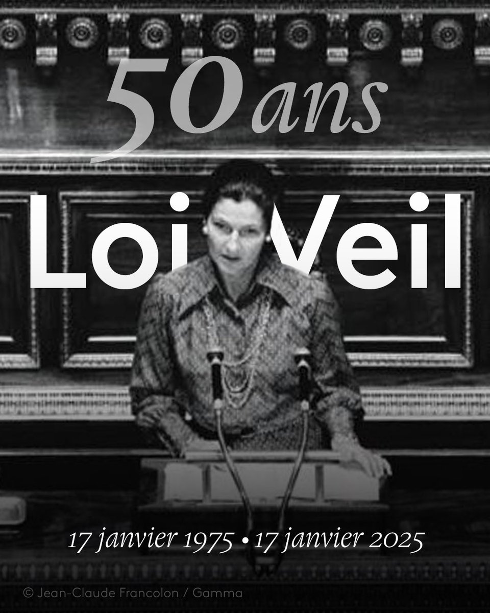 DeputesHorizons's tweet image. Il y a 50 ans, la Loi Veil sur l’interruption volontaire de grossesse #IVG était promulguée, une avancée considérable pour le droit des femmes à disposer de leur corps.

Grâce à la détermination et au courage de Simone Veil, ce texte a marqué un tournant essentiel pour la liberté…