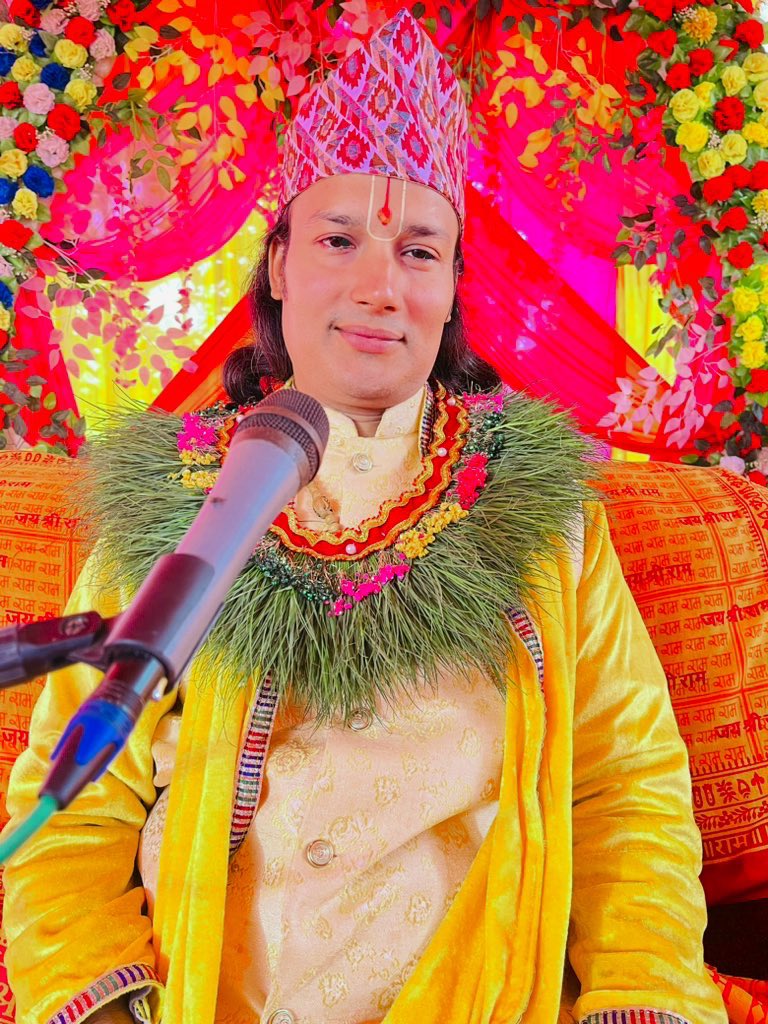Aadiyogi_Swami's tweet photo. Glimpse of #ShrimadBhagavat Katha By Pujya #Adiyogi_Gautam_Swami ji Maharaj Guruji at #tilotama during #nepal.
#JaiShriKrishna 
#adiyogi_gautam_swami https://t.co/BDYPXHjQAW