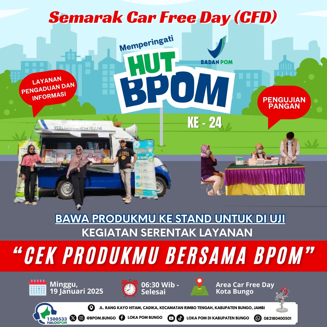 bpombungo's tweet photo. "Cek Produkmu Bersama BPOM" https://t.co/D0Fy6Ao76c