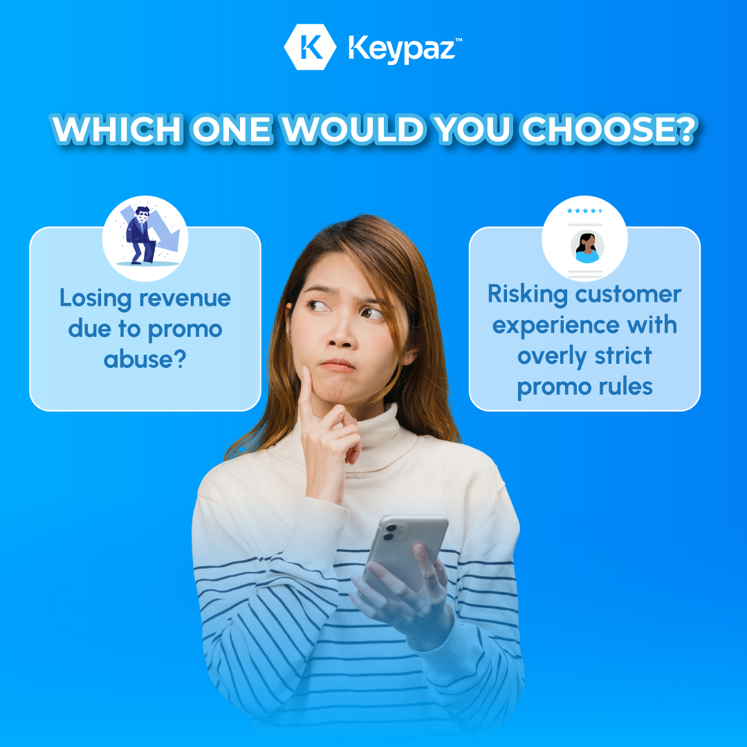 keypazsecure's tweet photo. ⚖️Promo Abuse vs Customer Experience – Why Choose When You Can Have Both?
Keypaz ensures your promos stay fair, secure, and customer friendly—so you can boost sales without the risk!
💡https://t.co/c08uzrqA9Q
#Promoabuse #FraudDetection #Keypaz #AI #Tech #B2B #Banking #startup https://t.co/07LqFaooLY