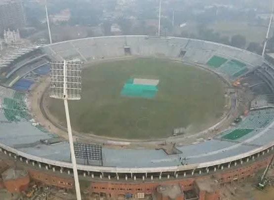developingpak's tweet image. The project is nearing completion, with finishing touches expected by January 25, 2025.

#GaddafiStadium #StadiumUpgrades #GaddafiStadium #iccchampionstrophy2025 #ChampionsTrophy2025 #CricketStadium #Lahore #Cricket #Punjab #Pakistan🇵🇰