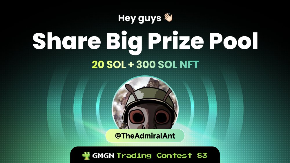 gmgnai's tweet photo. 💰💰Earn +$1,301.52(+99.06%), The Admiral  -- at HEIST @TheAdmiralAnt #HEIST 
CA: 4etbBXtui3dVLJ21Y9JRRmWovunQ98UymhMMWqZFcVsL 

🎁 Join GMGN Contest Season3 for sharing 60,000 USDT Now
👉🏻 https://t.co/XHZAPoschY

#FastTrade #FastCopyTrade #AFK #GMGN https://t.co/QGqgkY84PN