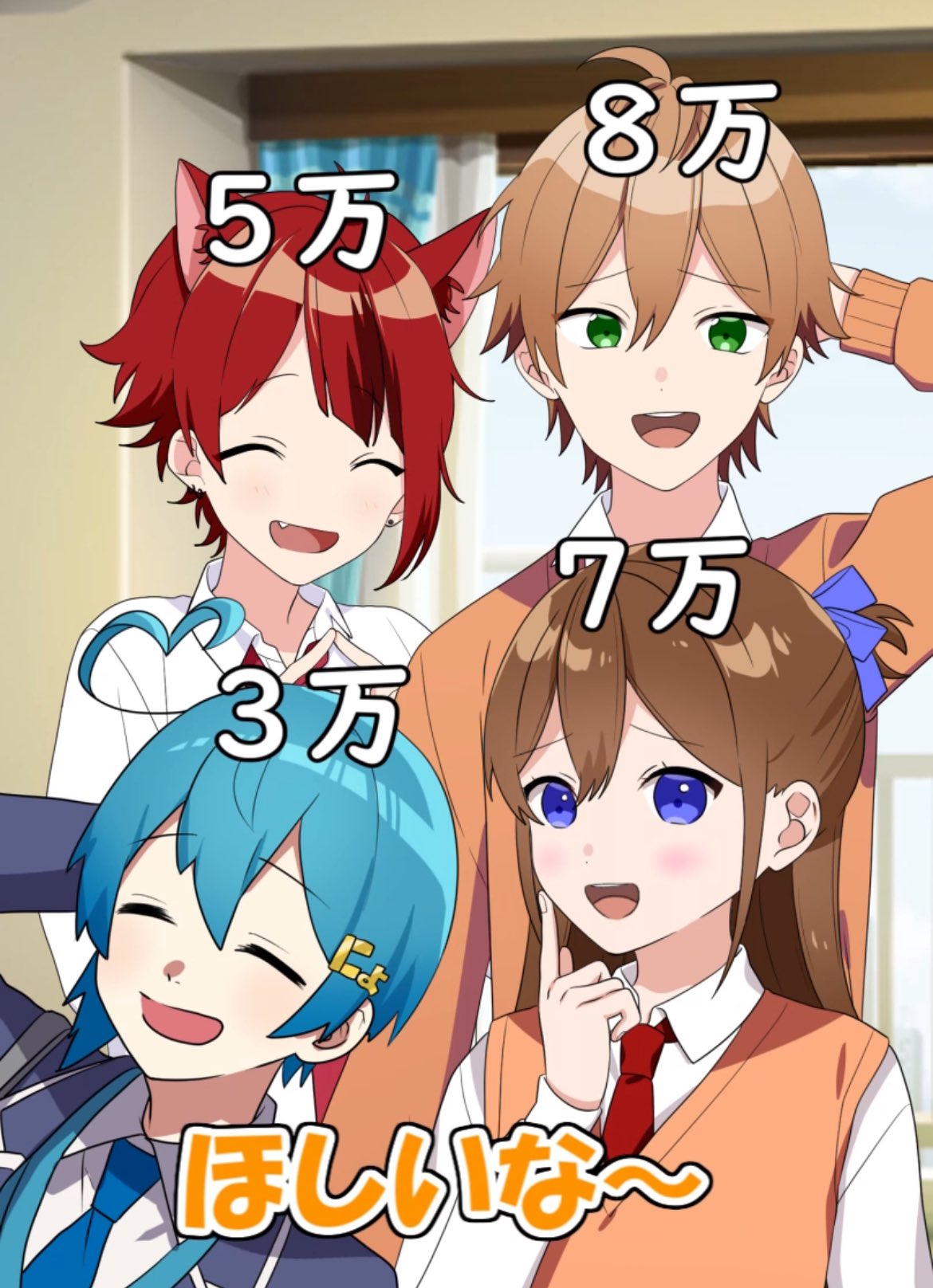 ふぁみくじ C賞 だいきり 明雷らいと ちぐさ ジェル けちゃ 莉犬 ぷりっつ ジェル@誕生日お祝いで映画観に行って！ on X: 