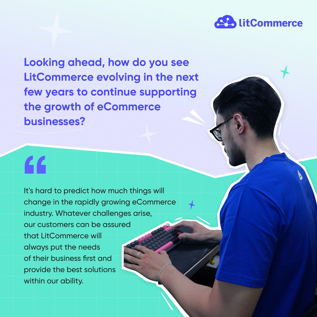 litcommerce's tweet image. Today, we’re excited to spotlight Vincent as he shares his journey as a Business Analyst and how he’s helping our customers succeed.
📢 Trust us, you don’t want to miss it!
#LitCommerce #HumansOfLitCommerce