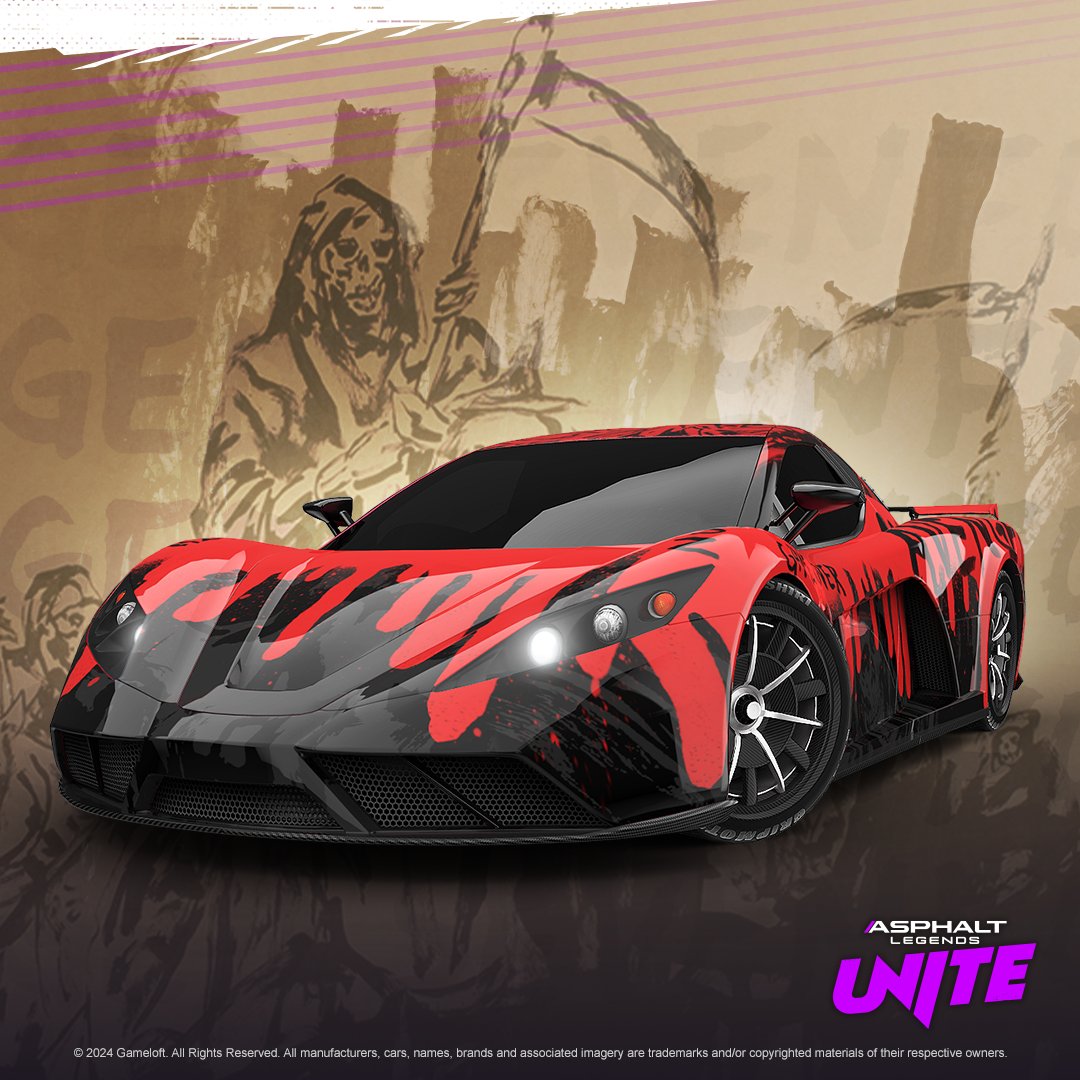 アスファルト：Legends Unite』の「Avenged Sevenfold」イベントでは