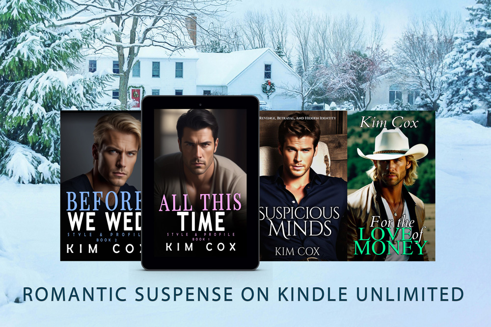 KimCoxAuthor's tweet image. Here&apos;s something to keep you warm on these cold winter nights. Read a romantic suspense. Hot &amp;amp; Spicy #RomanceReads #romanticsuspense #bookloverscommunity amazon.com/stores/Kim-Cox…