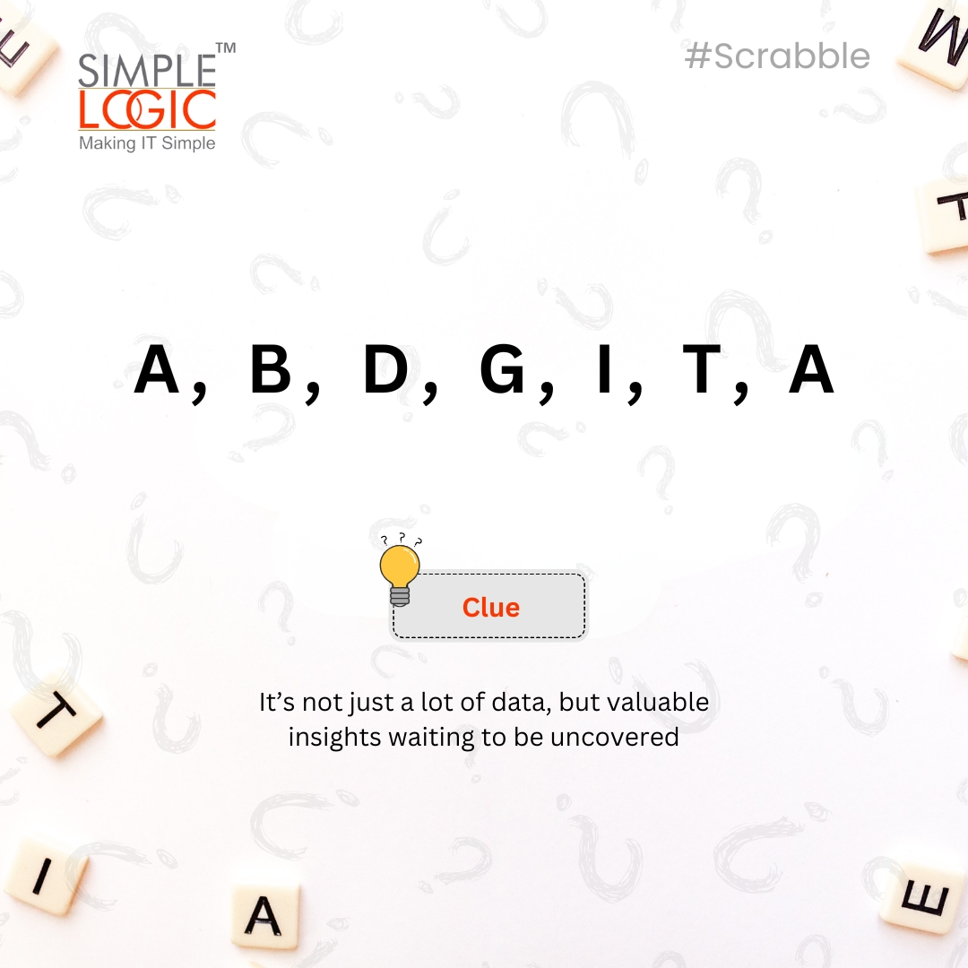 SimpleLogic_IT's tweet photo. #Scrabble
Unscramble to find it!🔍
Comments your answer below👇
#scrabblechallenge #scrabble #scrabbletiles #scrabbleart #scrabbleframe #scrabbleletters #words #bigdata #data #fun #scrabblecraft #simplelogicit #makingitsimple #simplelogic #makeitsimple https://t.co/y3k7EpcVtP