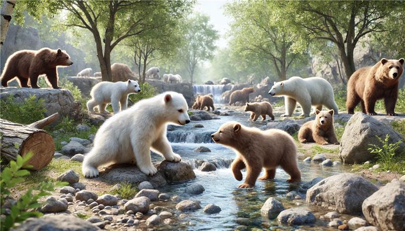 Researchers at Detroit Zoo studied stress in bear cubs using fecal glucocorticoid metabolites. Over 15 months, they monitored 3 cubs. Findings show different FGM levels linked to social behaviors, offering insights into bear development and welfare. 

mdpi.com/2673-5636/6/1/1