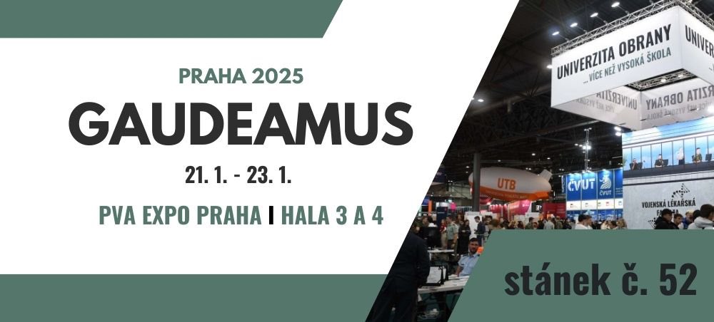 📚 Veletrh pomaturitního a celoživotního vzdělávání GAUDEAMUS PRAHA 2025 se koná již příští týden! Navštívit nás můžete od úterý 21. do čtvrtka 23. ledna v PVA EXPO Praha. Těšíme se na setkání! 🫡 <a href="/ArmadaCR/">Armáda ČR</a> <a href="/ObranaTweetuje/">Ministerstvo obrany</a>