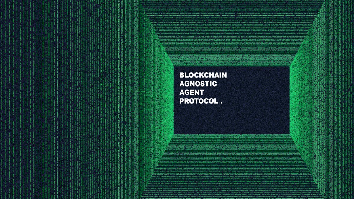 Blockchain Agnostic Agent Protocol tweet media