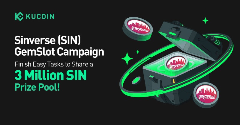 kucoincom's tweet photo. 🎊 The ultimate crime boss, @TheSinVerse’s $SIN is live on #KuCoin! Complete tasks and grab your cut of the 3 million $SIN prize pool.

Build your #sin empire, boss!