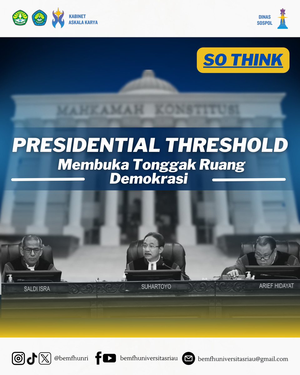 BEM Fakultas Hukum Universitas Riau tweet media