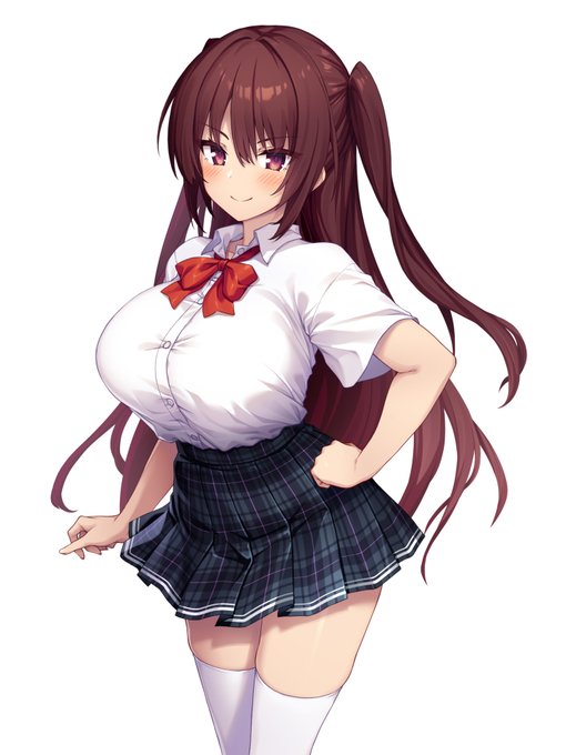 というわけで、次回作のヒロイン公開しました。
今回の絵師さんはホントノキモチ・エガオノリユウのDekU様@DekunosUです。前の二人は童顔キャラでしたが、お姉さんキャラもとてもいい感じに仕上げてもらいました❤ 一応年内発売予定で進めておりますので、見守ってやってもらえると幸いですm(_ _)m 