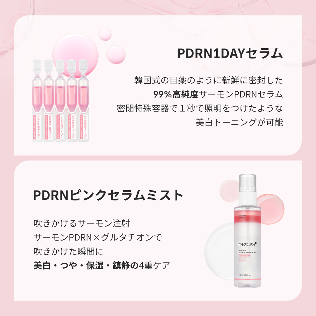 💗PDRNといえばメディキューブ💗／ メディキューブの大人気シリーズ