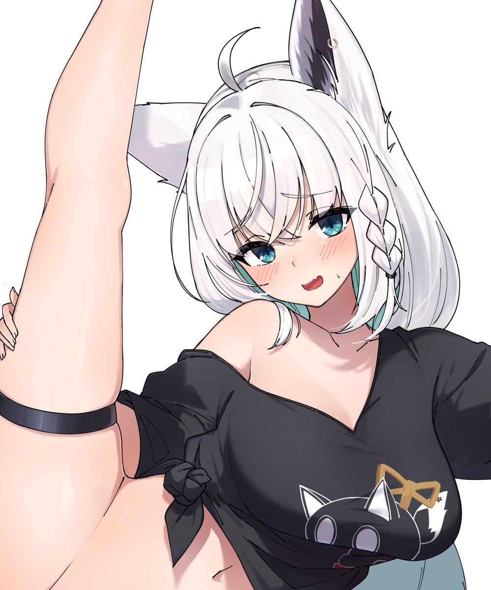 l_illust45's tweet image. 軟体フブさん