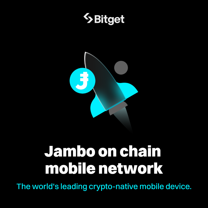 bitget's tweet photo. Introducing $J @JamboTechnology Satellite Launch Sale on Bitget LaunchX.

The project aims to raise $5M to support the Satellite Launch Program. 🛰️

Head to LaunchX: https://t.co/gYmC5HXgKy

⏳ Subscription period: Jan 20, 02:00 AM (UTC) - Jan 22, 02:00 AM (UTC)