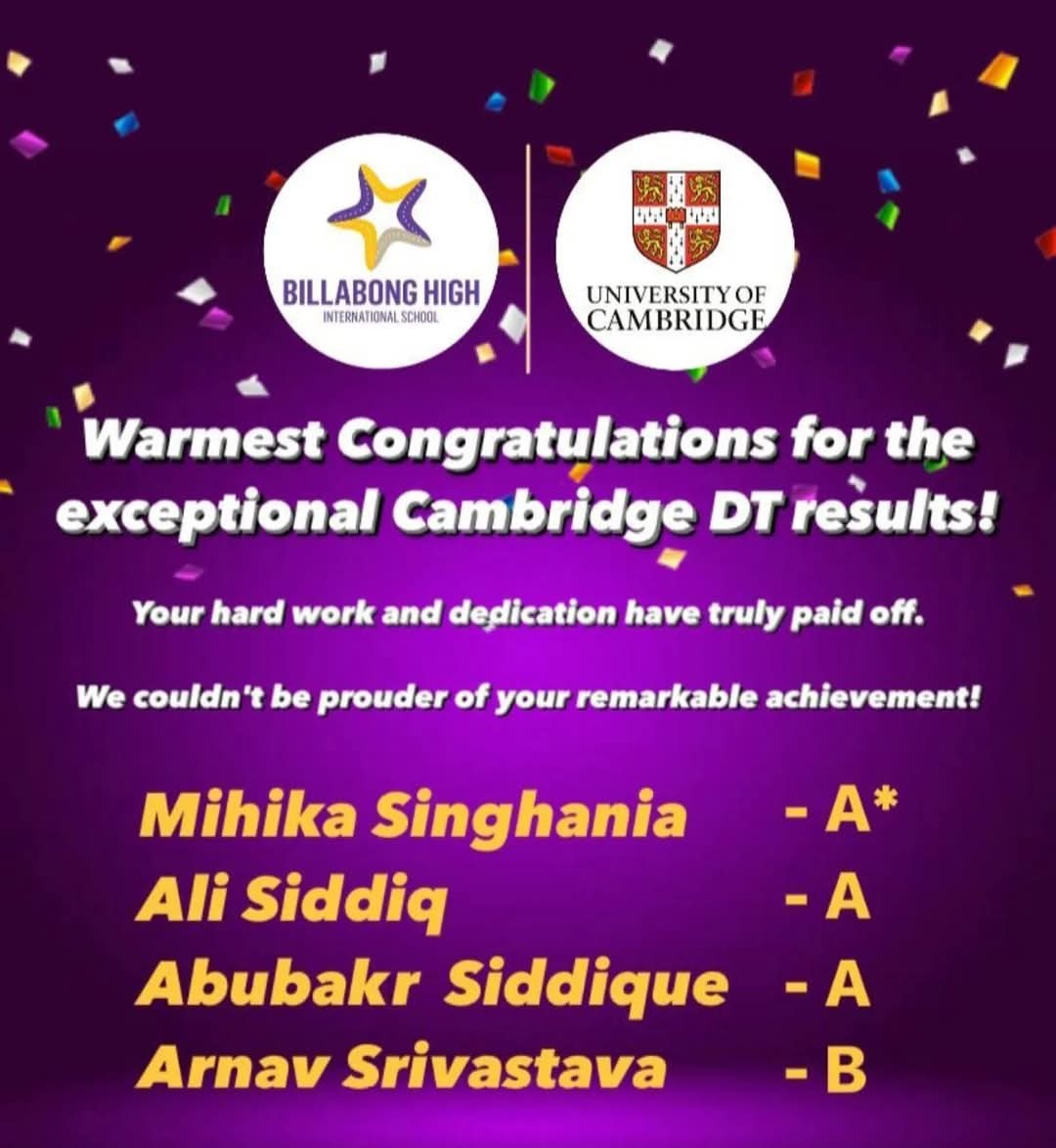 BHIS_official's tweet image. BHIS Kanpur celebrates outstanding IGCSE results in Design and Technology! Our students have showcased innovation, creativity, and determination, achieving remarkable success in the November 2024 series by Cambridge International Education.
#bhiskanpur #igcseresults