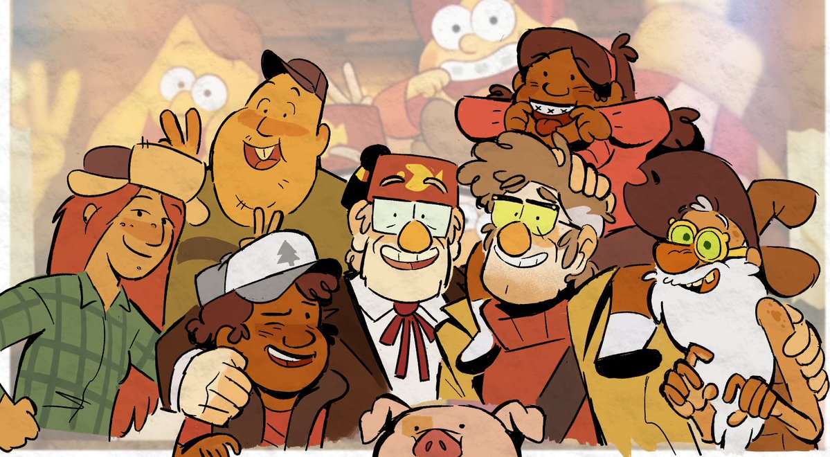 what do you meannnn fiddleford was originally going to be included in the family photo and they left him out what do you MEANNNN
#GravityFalls #TBOB