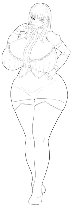 いつかちゃんと描こうと思って長い事手付かずのヤツ(オリキャラ)② 
