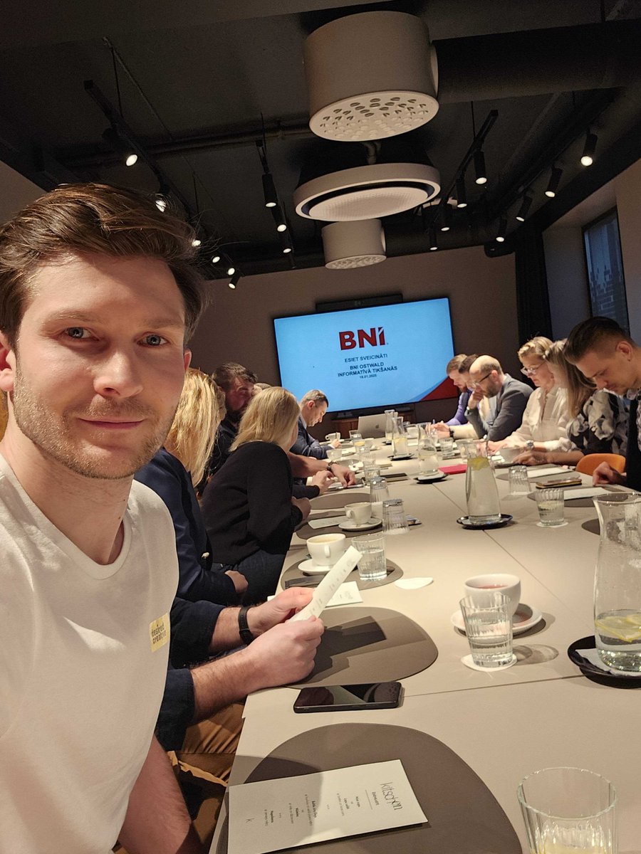 ESUSTS's tweet image. BNI Latvia member since 2020. Great way to meet other business owners. And not just in Latvia but worldwide. #business #GiversGain #bniglobal