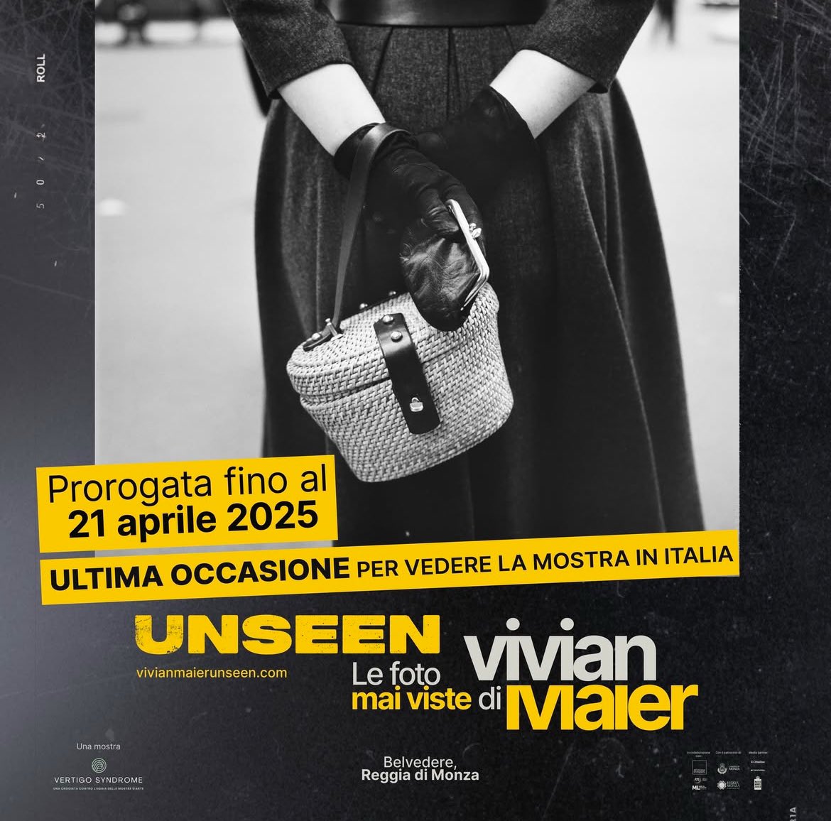 Unseen - Le foto mai viste di Vivian Maier
PROROGATA FINO Al 21 APRILE
Dopo il grande successo ottenuto, la mostra rimarrà aperta fino al 21 aprile 2025!ostra per scoprire insieme la sua straordinaria visione del mondo.

reggiadimonza.it/cosa-accade/vi…