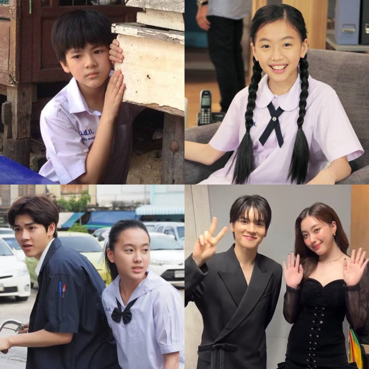 ยอร์ชกับอ๊ะอายพงศาวดารวงการบันเทิงไทยมากกก วันเฉลิมกับแป้งหอมโตขนาดนี้ตั้งแต่เมื่อไหร่คะ 😭