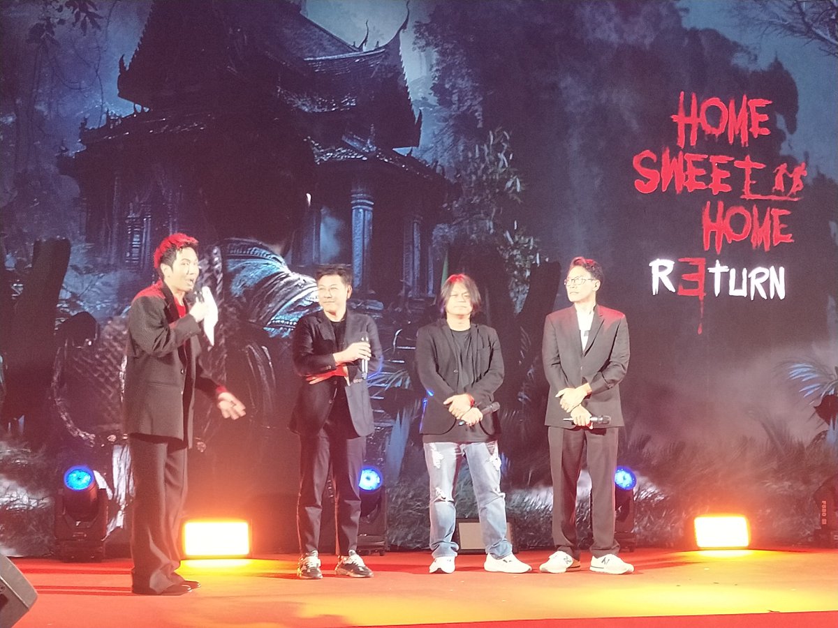 PoohChaiKonNun's tweet photo. ประกาศโปรเจ็คยักษ์ Home Sweet Home Return...โฮม สวีท โฮม รีเทิร์น การกลับมาของเกมสยองสุดยิ่งใหญ่ 13 สตูดิโอ นำโดยคุ้ย ทวีวัฒน์วันทา จับมือกับ อิกดราซิล กรุ๊ป (Yggdrazil Group)พัฒนาภาคต่อที่จะเป็นความสยองที่ไม่มีวันลืม
#HomeSweetHomeReturn
#13Studio #ThirteenStudio https://t.co/tZsNsNs1sm