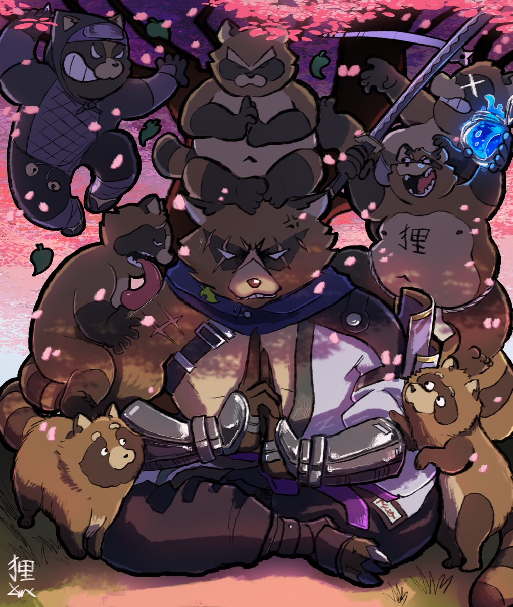 #TANUKI SUPREMACY!!!
-I love #Hajime <3
#HajimeFortnite #Fortnite #FortniteArt