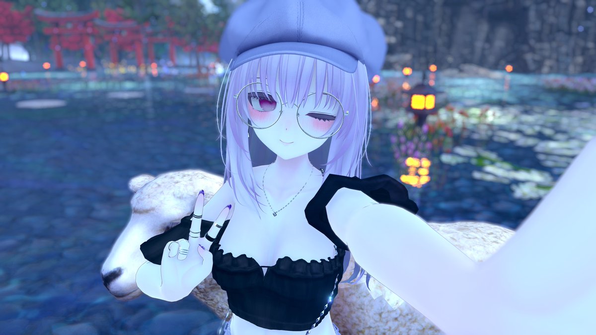 5A2ANAM1games's tweet image. 最近のおさんぽ①
#vchat