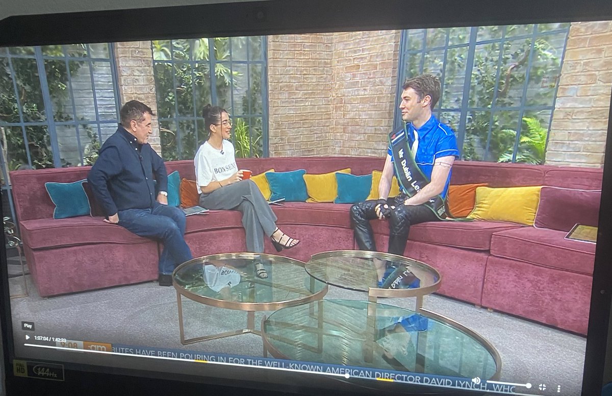 Made it on the telly this morning to talk about International Fetish Day.