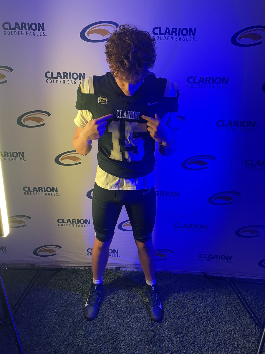 Liam Halterman (@haltermanliam) on Twitter photo All glory to God! I’m blessed to have received an offer to play for <a href="/ClarionFootball/">Clarion Football</a>. Thank you <a href="/CoachDurish/">Dave Durish</a> and coach <a href="/RaymondMonica3/">Raymond Monica</a> for this amazing opportunity. Can’t wait for what else is to come! #rollon
<a href="/RaidersFB16823/">RaiderFB</a> All glory to God! I’m blessed to have received an offer to play for <a href="/ClarionFootball/">Clarion Football</a>. Thank you <a href="/CoachDurish/">Dave Durish</a> and coach <a href="/RaymondMonica3/">Raymond Monica</a> for this amazing opportunity. Can’t wait for what else is to come! #rollon
<a href="/RaidersFB16823/">RaiderFB</a>