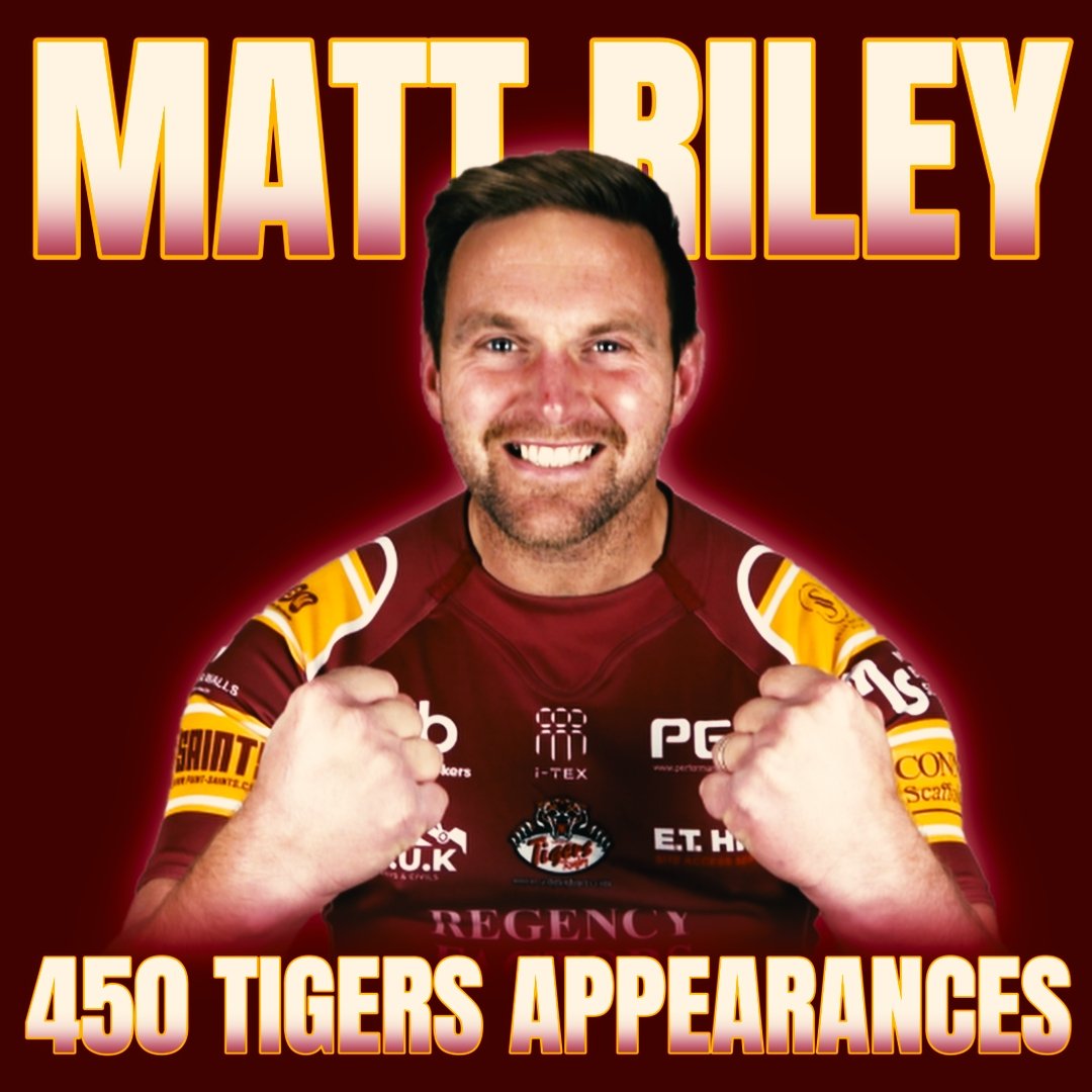 SedgleyTigers's tweet image. 🍾 Congratulations to Tigers captain Matt Riley.

Tomorrow the record breaker will be playing his 450th game for us.

He made his Tigers debut Dec 2006.

Matt holds the record for the most appearances for a single club in the professional era in the UK and across the channel. 👏