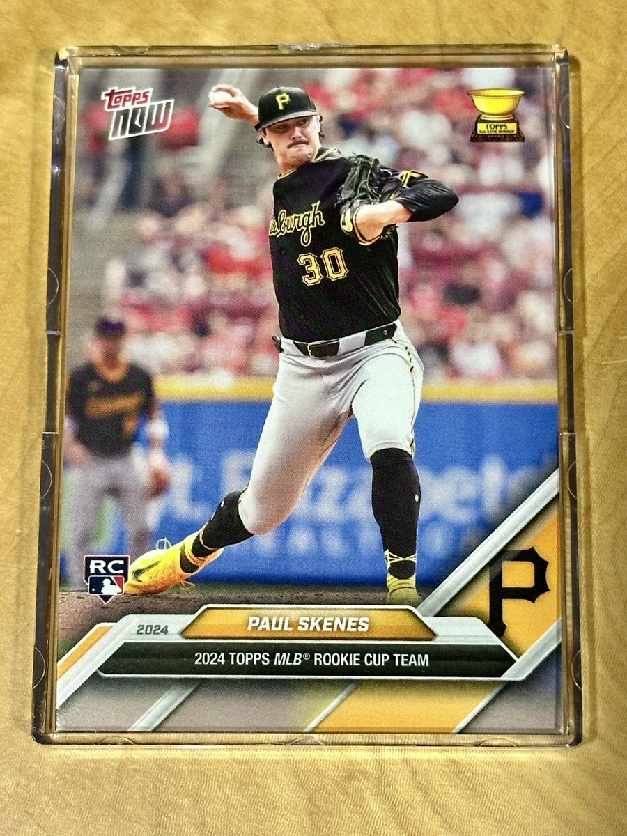 Res_all_athl's tweet photo. 2024 MLB TOPPS NOW Rookie Cup team Set 受け取ったものはポールスキーンズ1枚のみ
チームセットで12枚入りのはずなんですが。
皆さんはいかがでしょうか⁈ https://t.co/IagcROLtn1