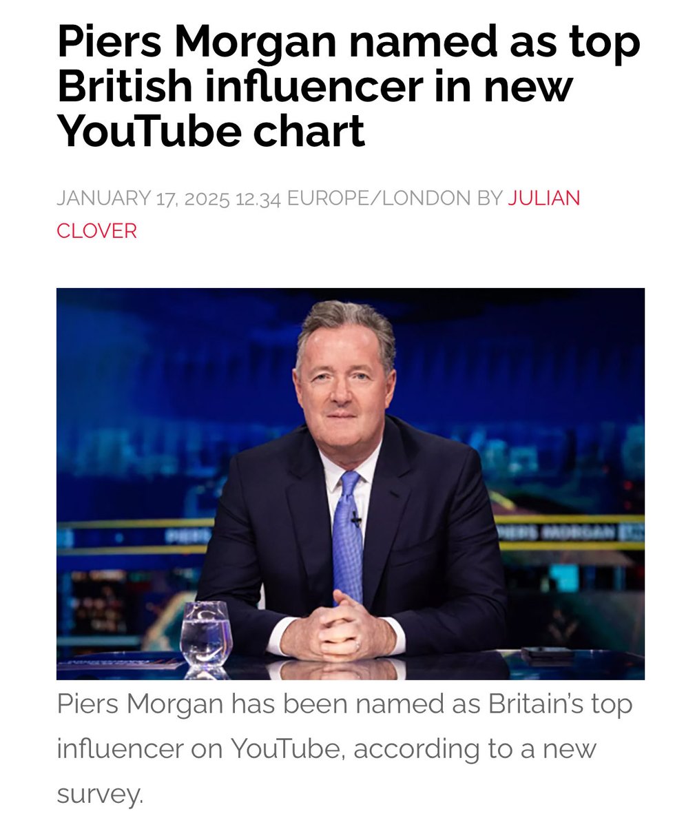 Piers Morgan tweet media