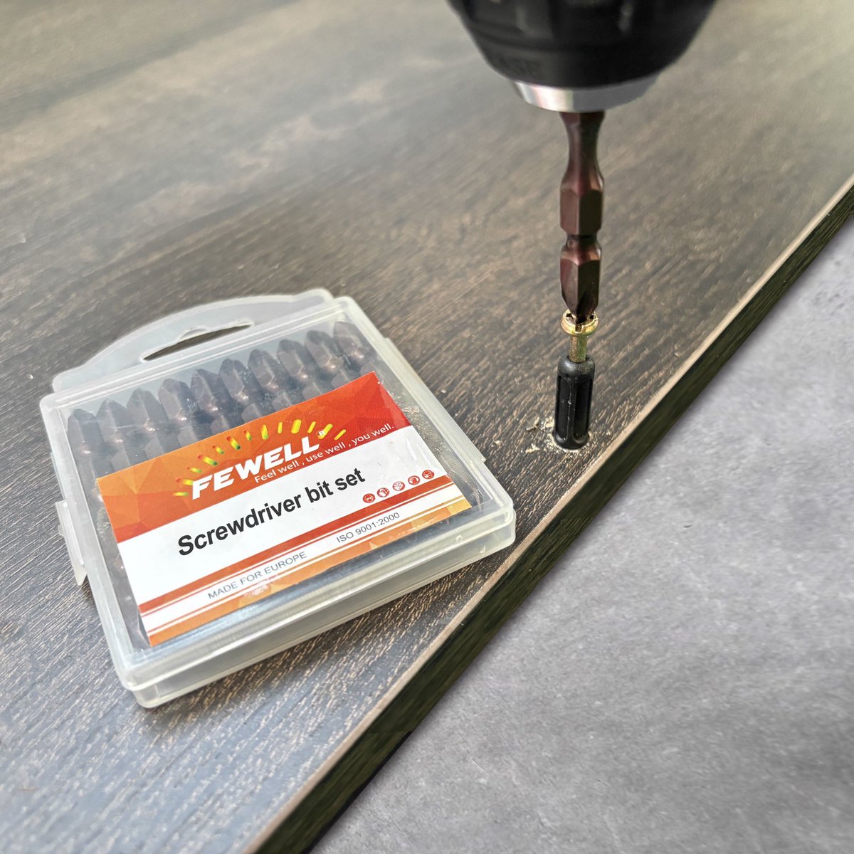 Fewelltools's tweet photo. FEWELL 10pcs 65mm PH2 magnetic drill screwdriver bit set————the higher tip makes the drill bit and screw bite deeply to prevent sliding.#diytools #DIY #diyessentials #screwdriver #screwdriverser #screwdriverbitset #bitset #toolbox #FEWELL #bitset #drill #drillbitset #multitool https://t.co/GN5DF9HZJM