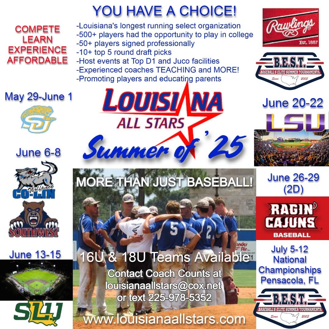 LAAllStarBB's tweet photo. We are looking for hard working and tough young men who want to get better and earn their way to whatever their next level of baseball might be.  We've had 1st round picks and guys just trying to get better for their high school teams! ALWAYS PLAYER-DRIVEN! https://t.co/7fh07DduQn