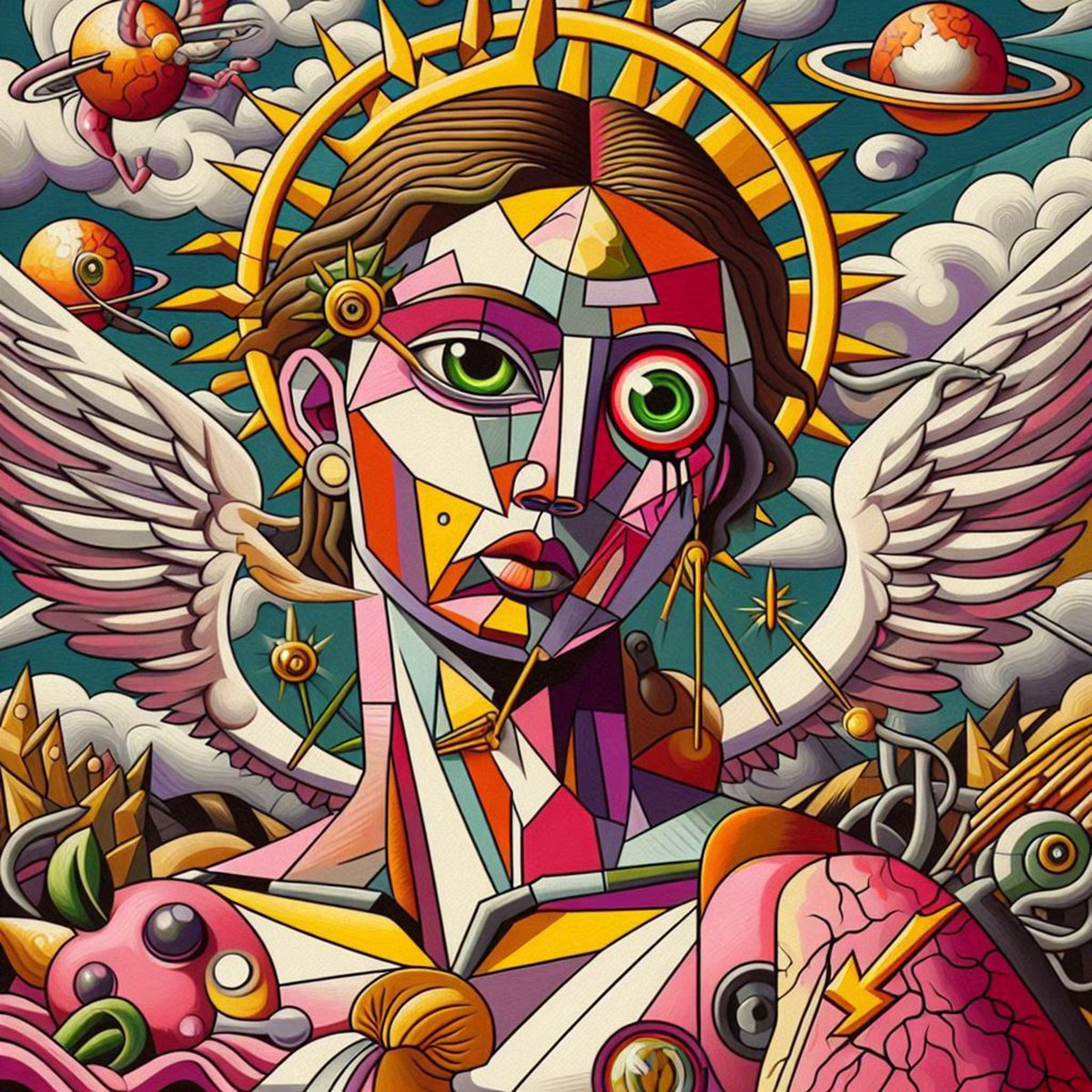 Alien_Designer's tweet photo. Happy Friday Lovely Earthlings π
"The Cybernetic Prometheus: The Angel Who Created Gods"
6 Ed
Price: 3.33 $XTZ
πOwn a fragment of rebellionπ
#MarsCitizen #Alien_Designer
#Crypto #TezosArts
ππ https://t.co/EmQNG39VR5
