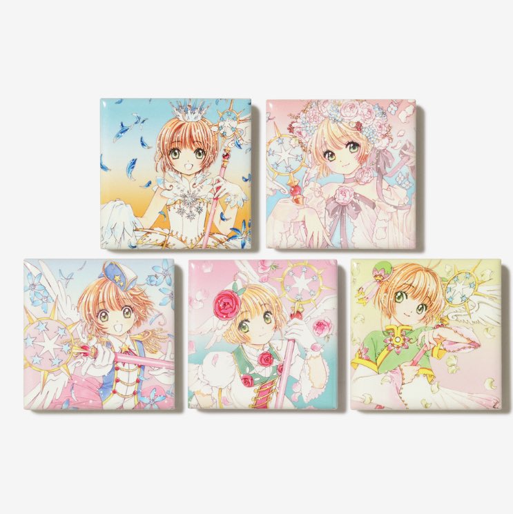 【中国限定 】カードキャプターさくら 蔦屋書店コラボ メタルバッジ コミック扉絵 カードキャプターさくら」と蔦屋書店のコラボ商品。 #カードキャプター