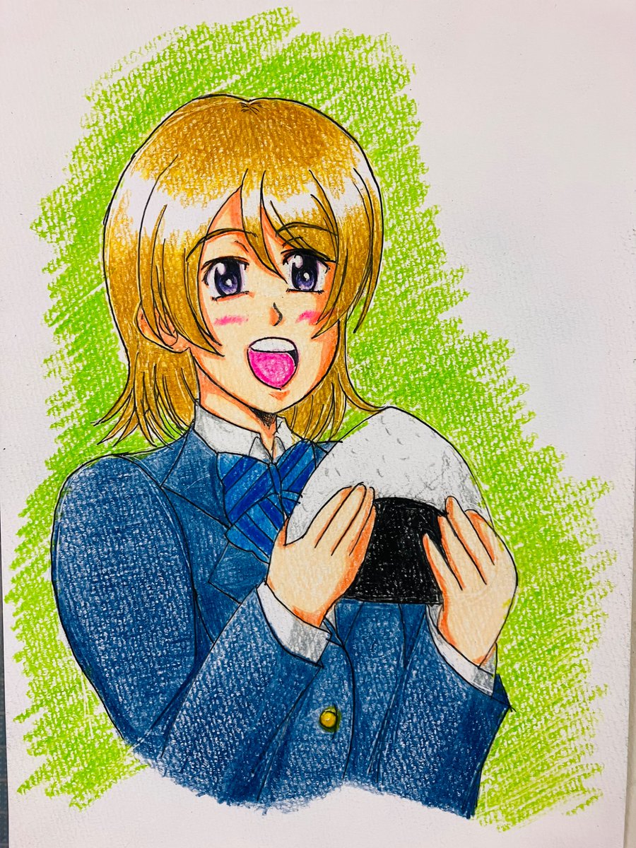 「かよちん誕生日おめでとう!!過去絵で申し訳ないが#小泉花陽生誕祭2025#小泉花」|ほむらのイラスト