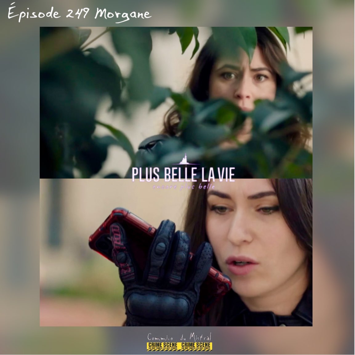 CommicoMistral's tweet photo. #Episode249   #pblvepb Morgane enquête en mode solo… 🫣 #plusbellelavie #pblv #morgane    @jadeprdn https://t.co/rheQONfDYx