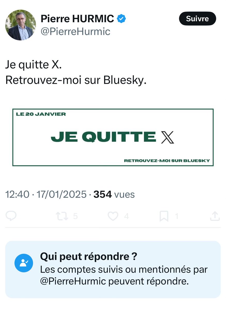 Vino_Griego's tweet photo. Il interdira toutes réponses à ses messages sur cet autre réseau là-bas aussi ?
🤡

Adios Muchacho !
Tu vas nous manquer…

#Bordeaux https://t.co/0ZFfXe22lw