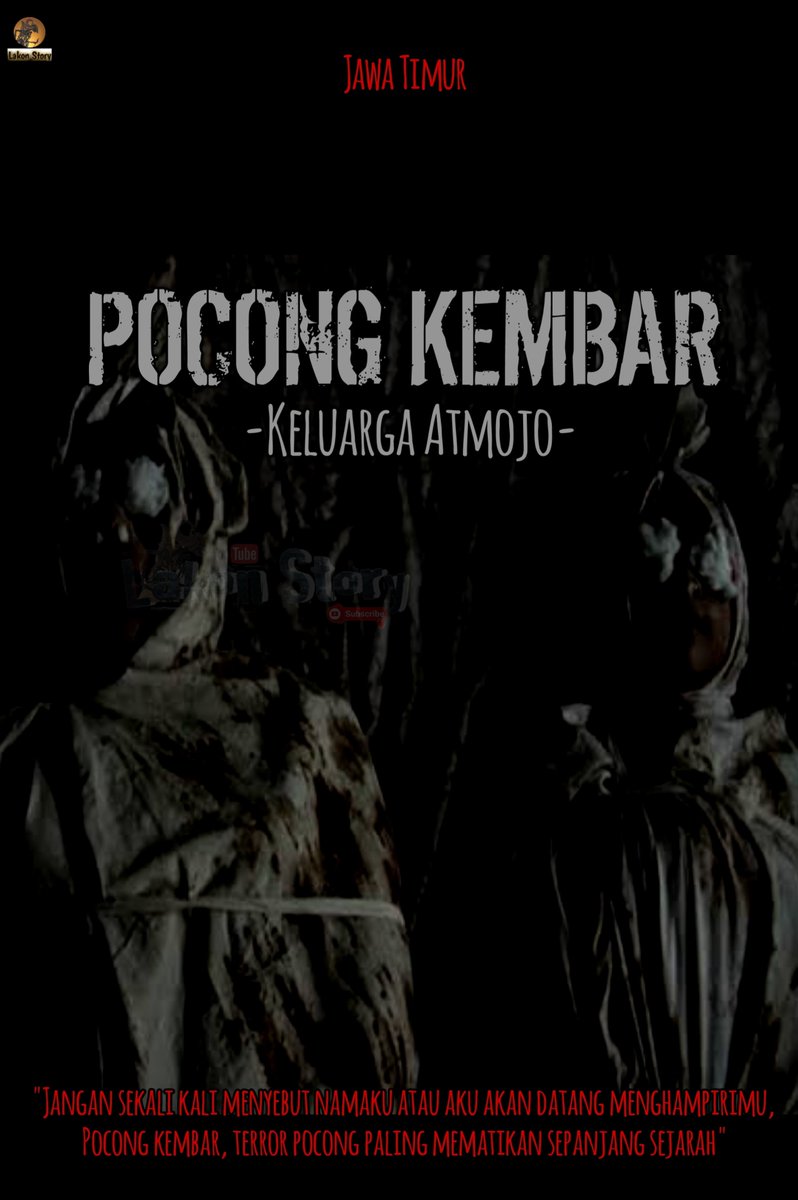 Lakonstory's tweet photo. "Pocong kembar keluarga Atmojo"

Jawa timur 1990.

A Thread

Horror story 21+

#bacahorror @bacahorror https://t.co/nCg24xJV8F