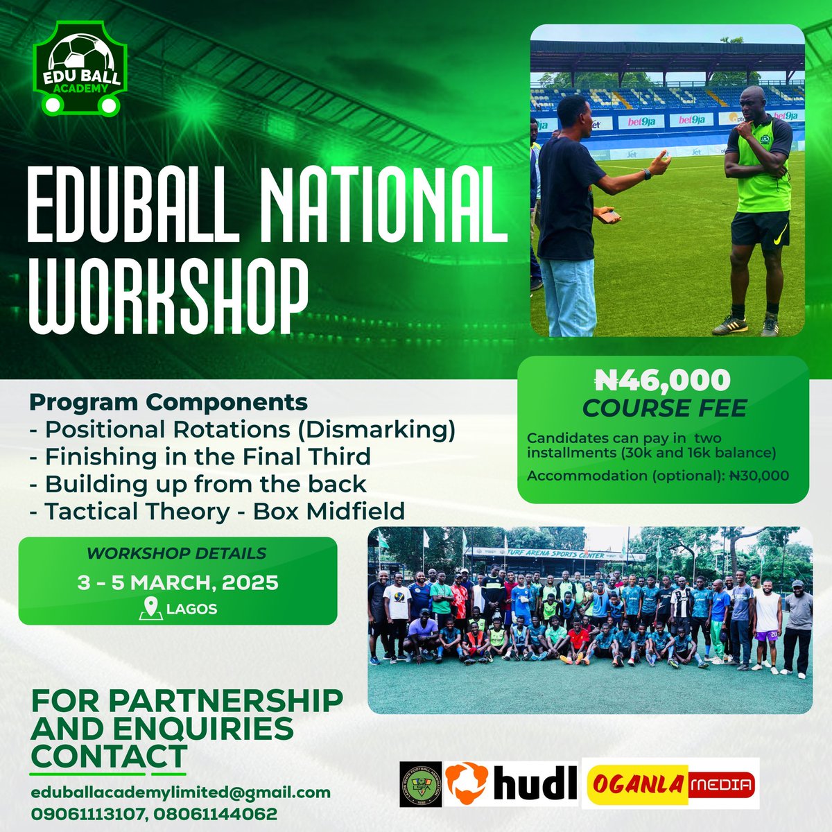 🚨<a href="/EduballAcademy/">EduballAcademy</a> has launched its 2025 project. 

The academy is organizing their first coaches workshop of the year. 

SIGN UP HERE 👇👇👇

docs.google.com/forms/d/e/1FAI…

Don’t miss this offer!