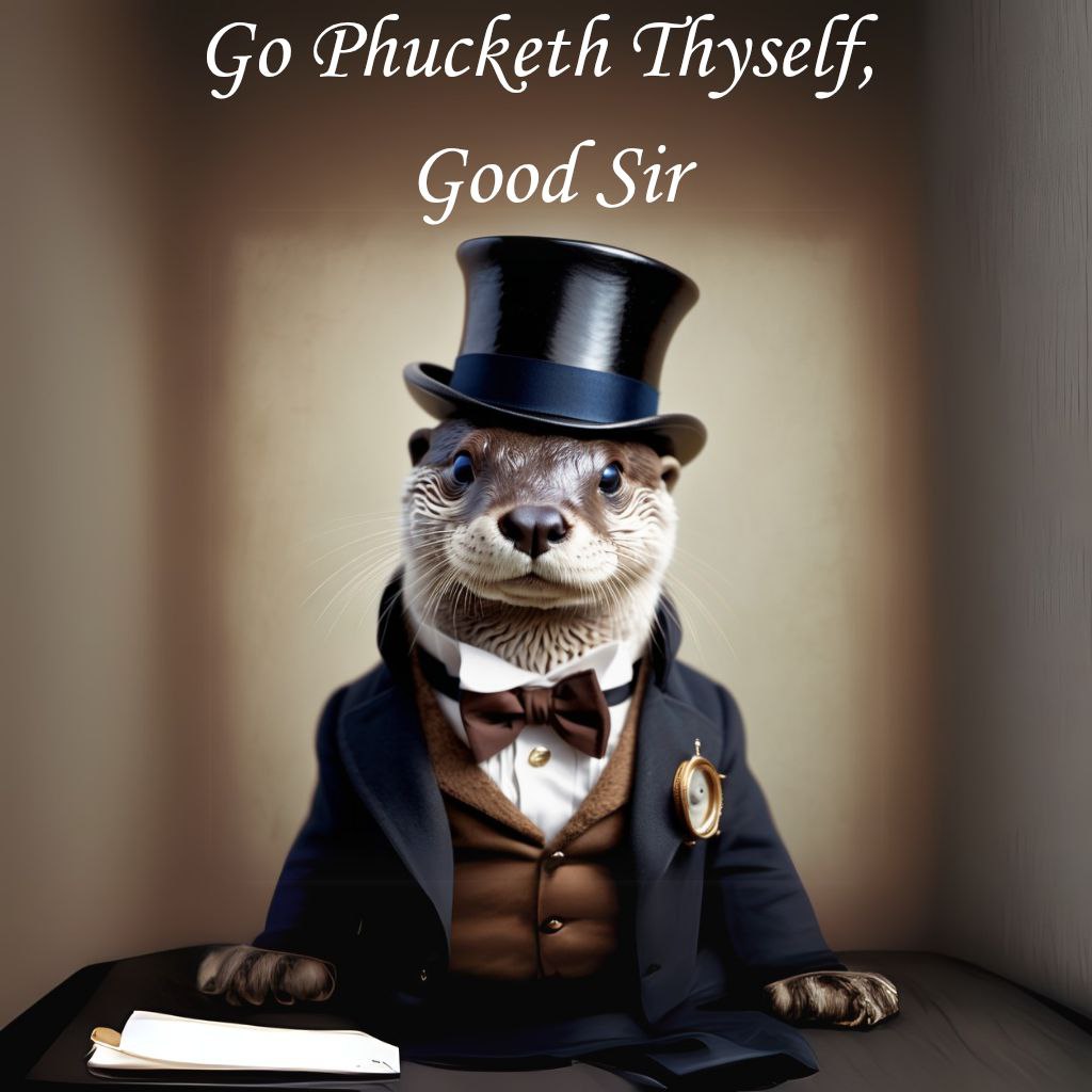 BeegYoshiSaxman's tweet photo. Hello Dear Azyra. I come to you with you with good news. 

$PU C11WJzEX1kJJ2PJWWakbqCHE9zeXDwBD6n6uaZAqpump 

When life is getting you down a lil bit. Just say Phuck You, it will make you feel better. Trust me. Also, you gonna tell me this otter doesn't know what he is talking about? PFFFFT