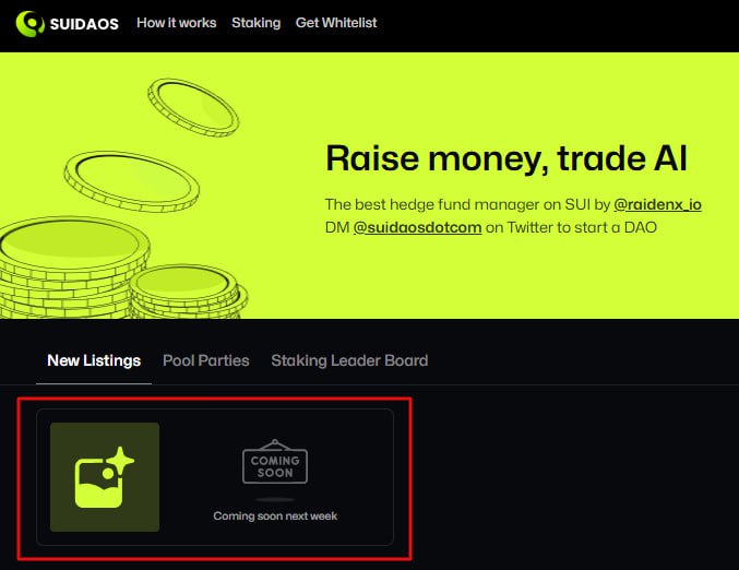 Something big just got approved.
The second project…
Can’t wait to see it!