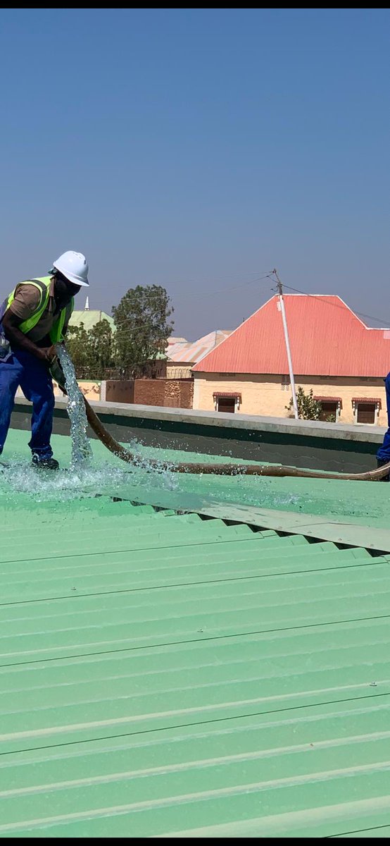 Checking the roof 🏫🌟
Technical and Vocational Education and Training (TVET) institutions are hubs of learning, innovation, and skills development.A strong, durable roof is more than just a structural element—it’s a cornerstone of success!
#@KfW_FZ_int <a href="/GermanyinSOM/">GermanyinSomalia</a> <a href="/AfricaTvet/">TVET+ Somalia</a>